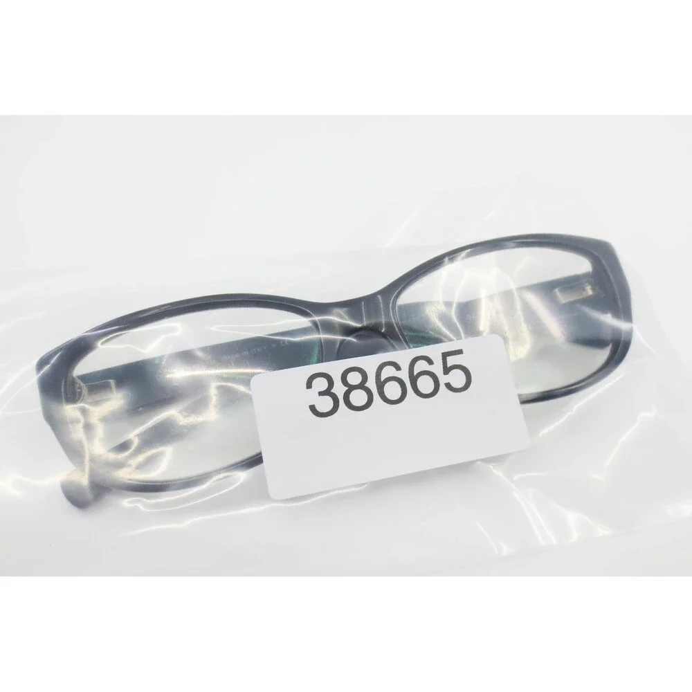 Dolce & Gabbana DG3125 501 Black Oval Eyeglass Frames Womens Italy 50-16-135